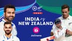 Advertise in the IND vs NZ Test Series on JioCinema